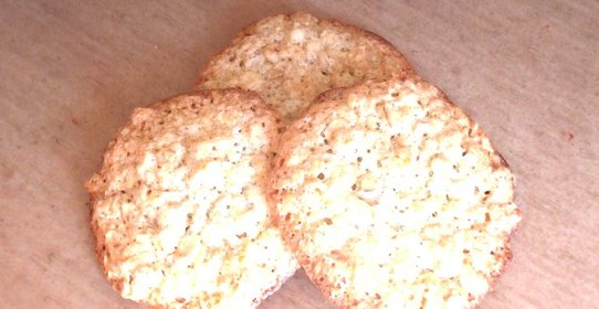 Овсяное печенье на растительном масле