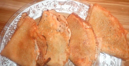 Блины без яиц