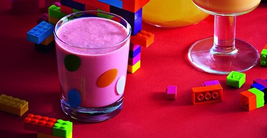 Клубничный коктейль