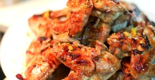Куриные крылья в апельсиновом маринаде
