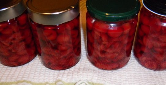 Компот из вишни на зиму