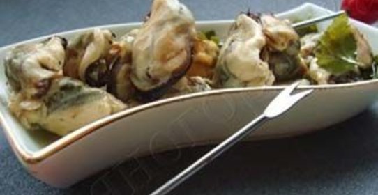 Мидии, маринованные в вине