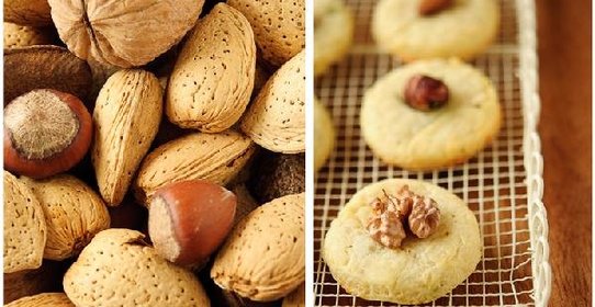 Несладкое сырное печенье с розмарином и орехами