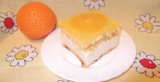 Апельсиновое пирожное