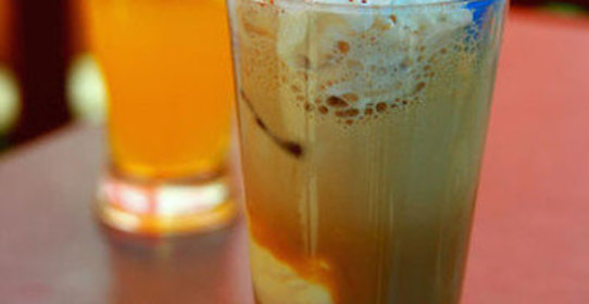 Чай с мороженым