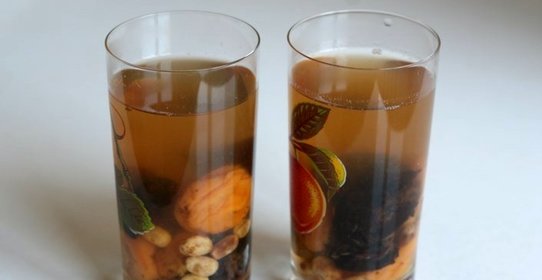 Компот из кураги и чернослива