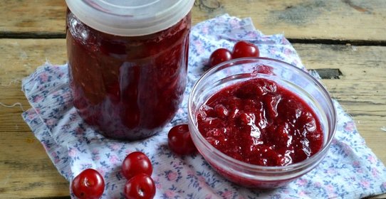 Варенье из вишни без закатки