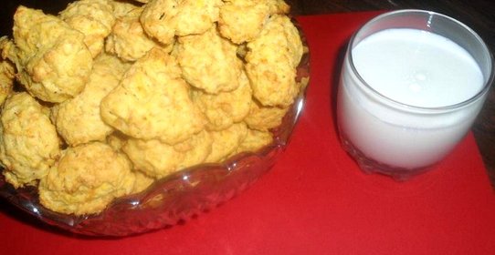 Мокровно-кокосовое печенье