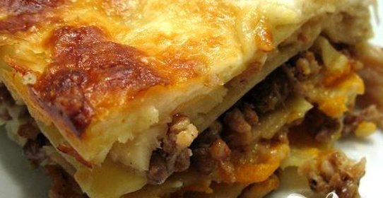 Лазанья с овощами