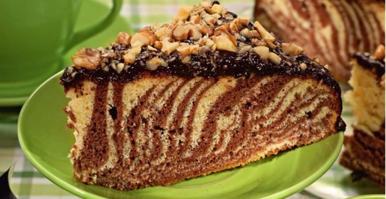 Пирог Зебра