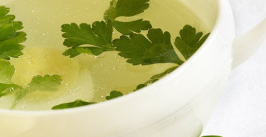 Блины с грибами под белым соусом