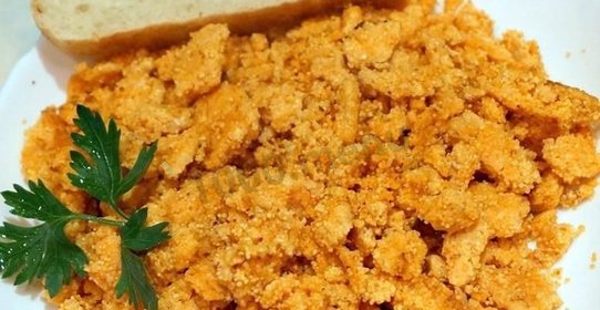 Икра карася жареная