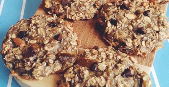 Банановое печенье