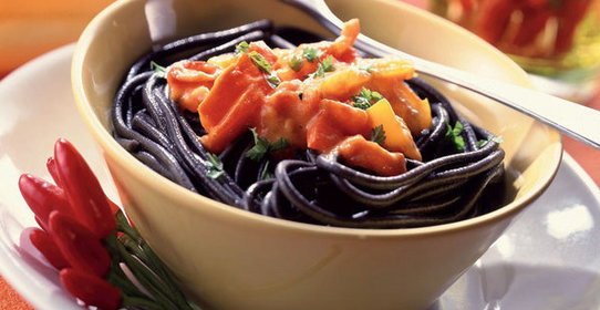 Спагетти дьявольские, из твердых сортов пшеницы