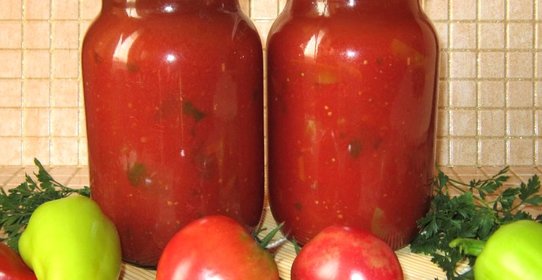 Томатная заправка для борща на зиму
