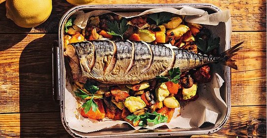 Скумбрия по-деревенски