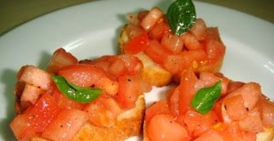 Брускетта в духовке