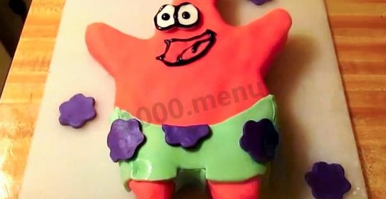 Торт Звезда Патрик