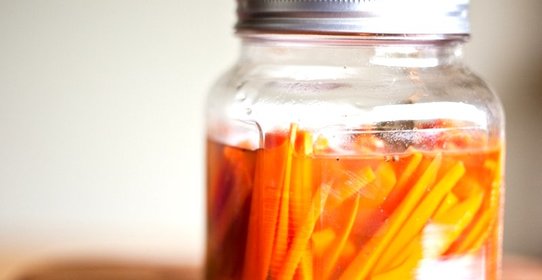 Маринованная морковь