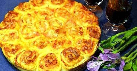 Ролл-пицца по-французски