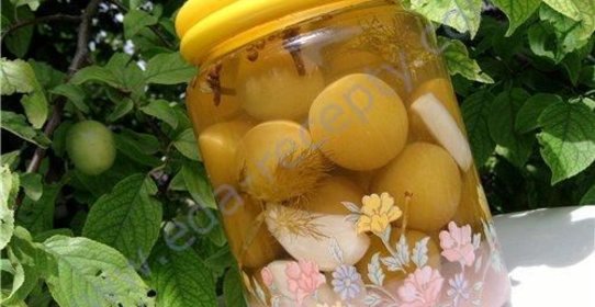 Маринованная алыча