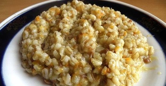 Перловка с тушенкой в мультиварке