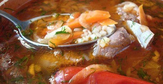 Щи с мучной подболткой