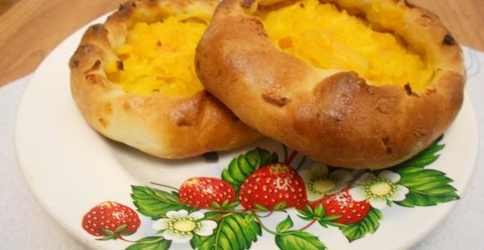 Тыквенные ватрушки