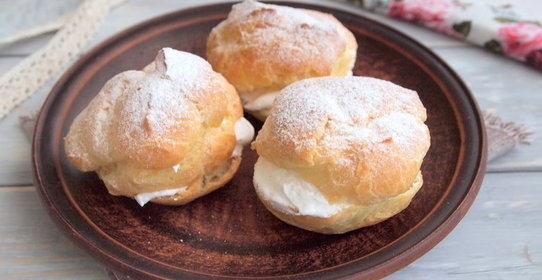 Домашние эклеры: пошаговый рецепт