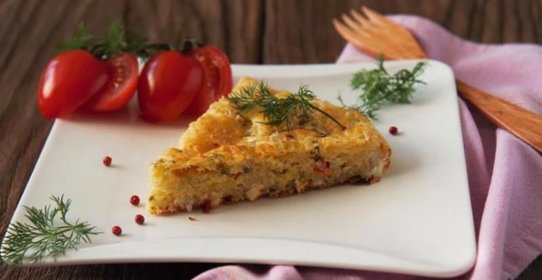 Рыбный пирог на скорую руку