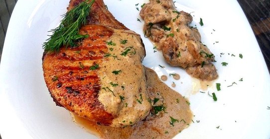 Балык на кости