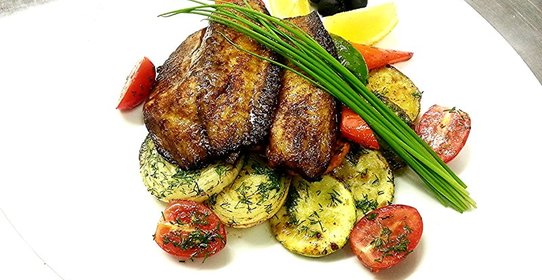 Филе теляпии в медово-соевом маринаде