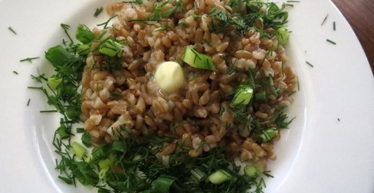 Каша из полбы