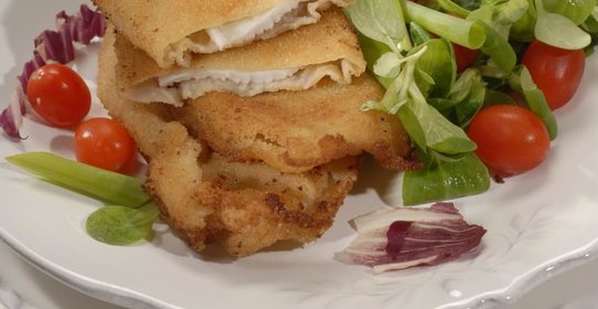 Кальмары в сухарях