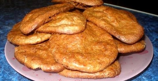 Печенье из отрубей и творога