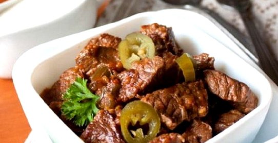 Острое рагу из говядины