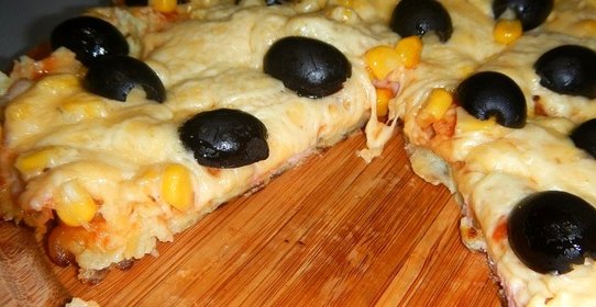 Пицца на картофельной основе