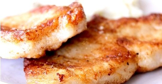 Отбивные из свинины на сковороде