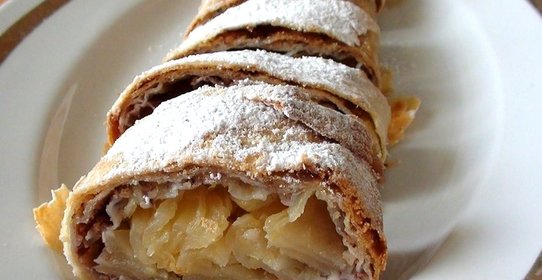 Постный штрудель