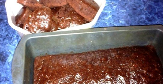 Шоколадный кекс с перцем чили