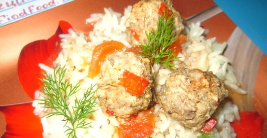 Тефтели с болгарским перцем