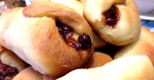 Пирожки с клюквой