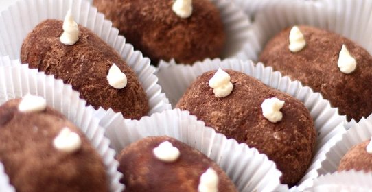 Пирожное картошка из панировочных сухарей