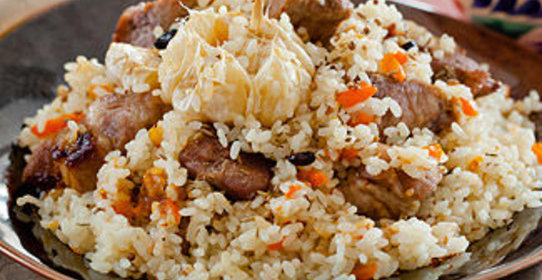 Плов со свининой в мультиварке
