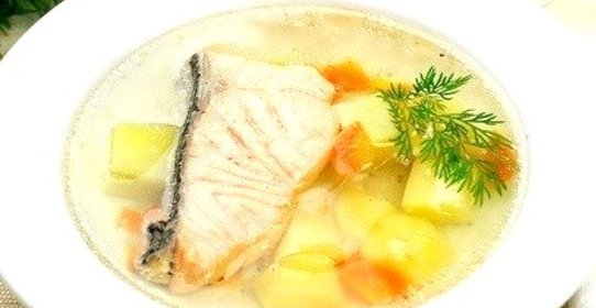 Уха из семги