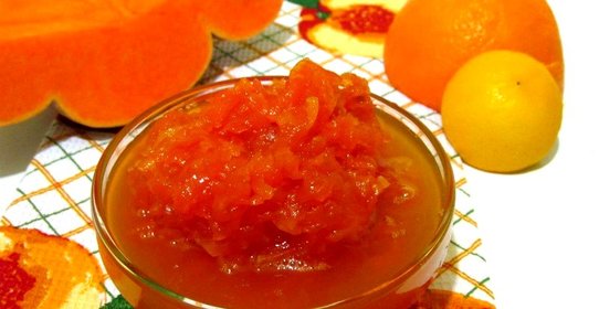 Варенье из тыквы