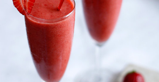 Клубничный коктейль