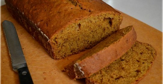 Безглютеновый тыквенный хлеб
