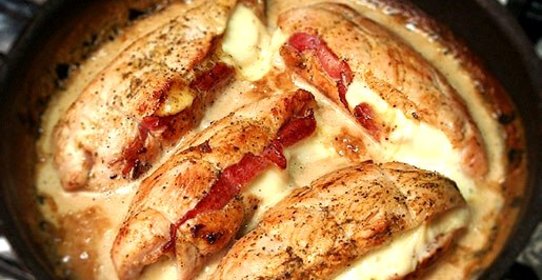 Филе индейки со свининой в духовке