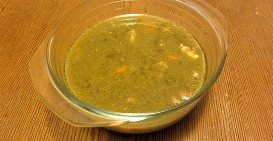 Русский зеленый борщ